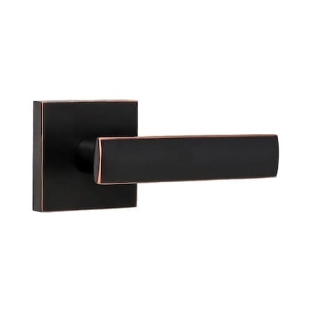 Weslock Utica Lever Passage Lock with Adjustable Latch and Full Lip Strike Oil Rubbed Bronze Finish 007003131FR20